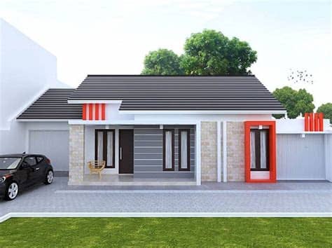 Desain rumah dengan garasi dan carport. 30 Model Desain Rumah Minimalis 1 Lantai - Oliswel