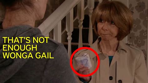 Gail Platt Leaves Viewers In Hysterics As She Gives Shona Measly Sum Of
