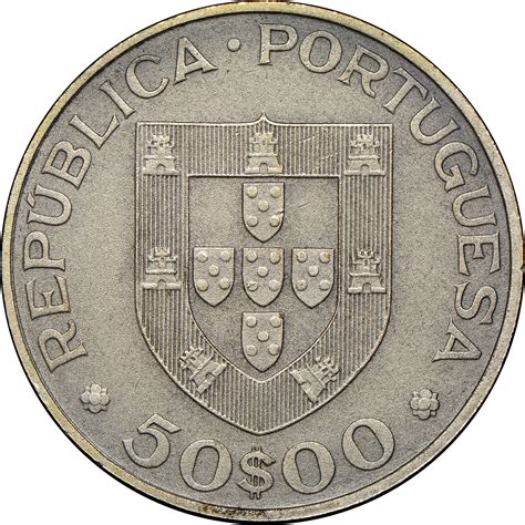 Portugal 50 Escudos Km 599 Prices And Values Ngc