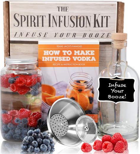 the spirit infusion kit infuse your booze 70 homemade flavored vodka ebay
