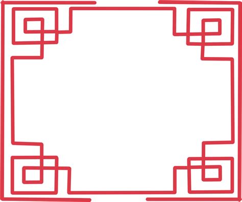Transparent Antique Border Png - Chinese Border Design Vector, Png