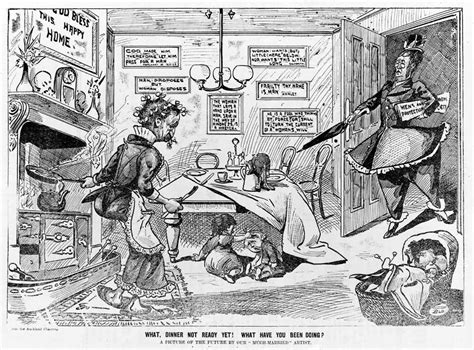 Cartoon Against Womens Suffrage Nzhistory New Zealand History Online