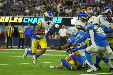 Los Angeles Rams Vs Los Angeles Chargers Final Score Tutu Atwell Sits