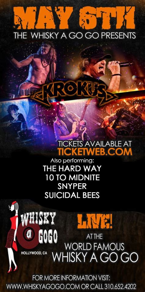 Video: Krokus Performs 'Screaming In The Night' At Whisky A Go Go ...