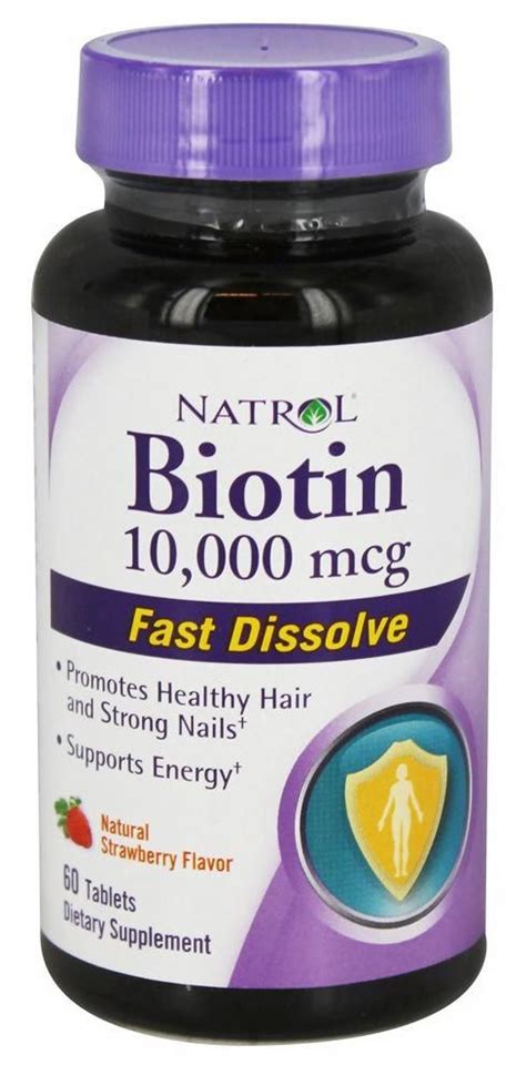 Biotin gummies such as pink beautiful biotin. Buy Natrol - Biotin Natural Strawberry Flavor 10000 mcg ...