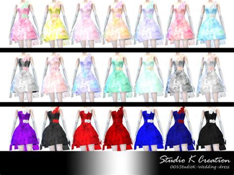 Karzalee Summer Wedding Dresswedding Dress For Sims Update Find Or
