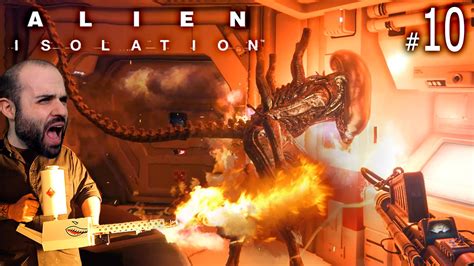 Alien Isolation 10 Lanzallamas Ftw Gameplay Español Youtube