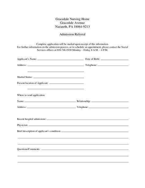 Form description form name form name. Hospital Discharge Template Download | Emergency room ...