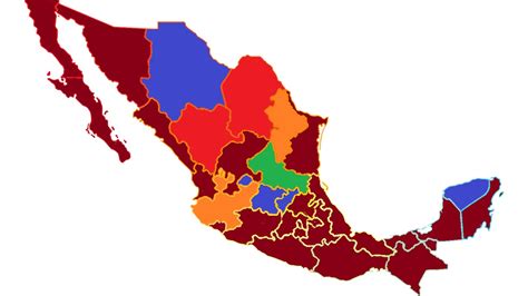 el mapa político de méxico en 2023 morena suma otro estado a su favor redacción astillero