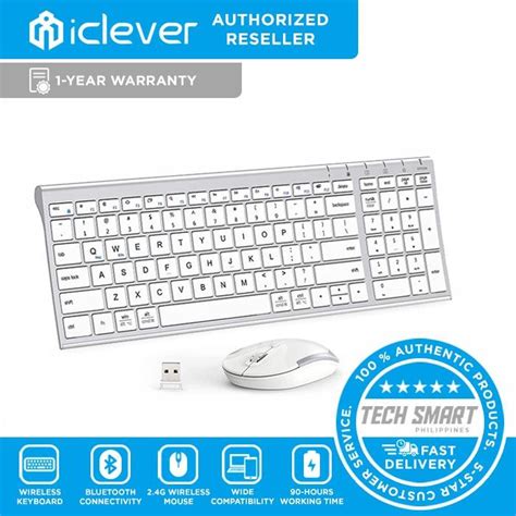 Iclever Gk Wireless Keyboard And Mouse Combo G Portable Wireless