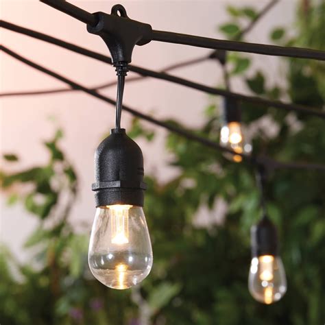 Konsep Outdoor Cafe String Lights Desain Cafe