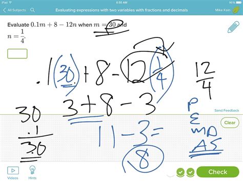 I cover eight examples of increasing complexity. ShowMe - Cross Multiplication with fractions and variables