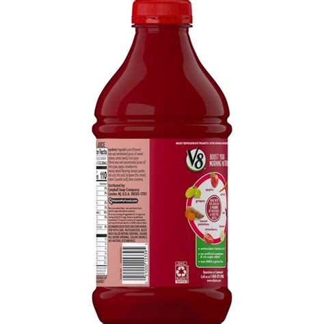 V8 Juice Blend Strawberry Banana 46 Fl Oz From Stater Bros Instacart