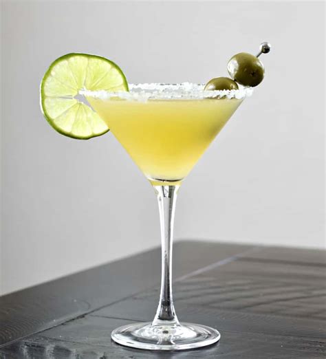 Mexican Martini Tequila Drink Recipe Homemade Food Junkie