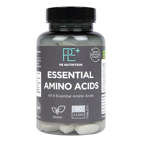 Pe Nutrition Essential Amino Acids 90 Tablets Holland And Barrett