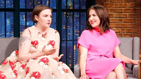 Watch Late Night With Seth Meyers Interview For Lena Dunham And Jenni Konner It Was Love At