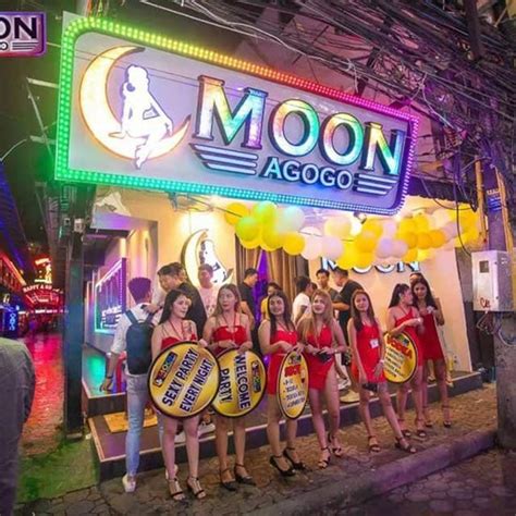 Menu At Moon Agogo Pub Bar Pattaya City