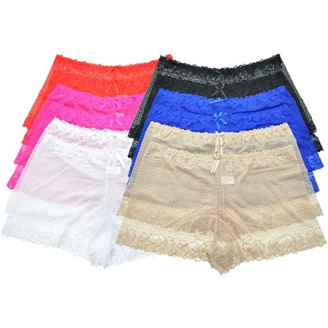 72 Units Of Angelina Plus Size Sexy Lace Boxer Briefs 4x Large 18 20