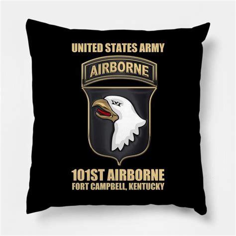 United States Army Airborne 101st Fort Campbell Pillow United States