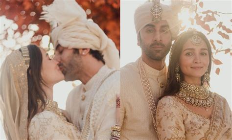 Alia Bhatt And Ranbir Kapoors Official Wedding Photos Are Out Fans Say Straight Out Of