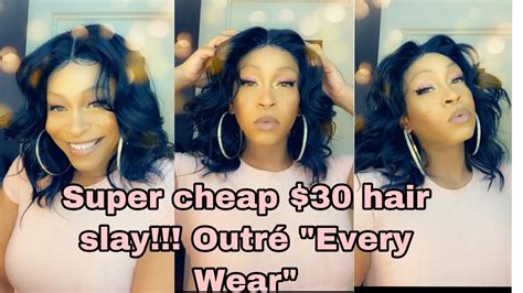 Super affordable wig slay Outré Every wear lace front YouTube
