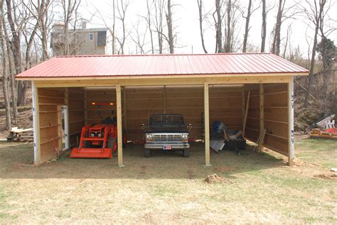 Other factors are the size of the structure, the quality. Building a Pole Barn - Redneck DIY