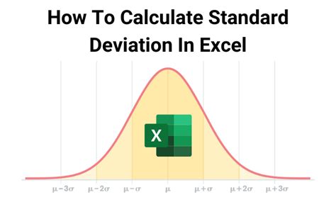 How To Calculate Standard Deviation In Excel