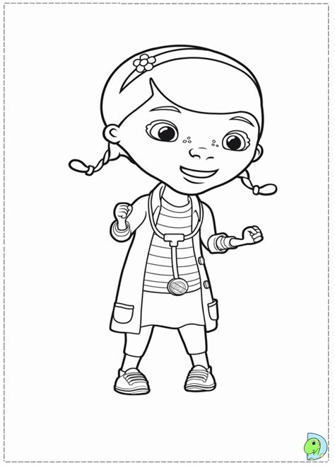 Doc Mcstuffins Christmas Coloring Pages