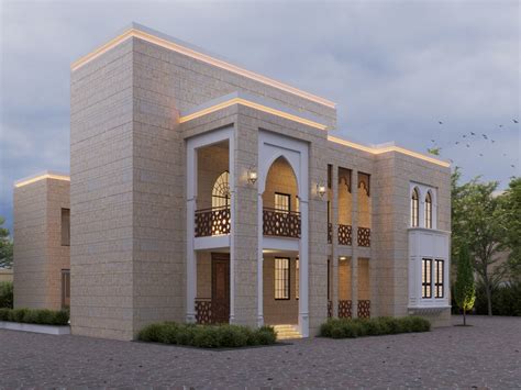 Villa In Riyadh Citymodern Style Modern Home Engineering Consultant