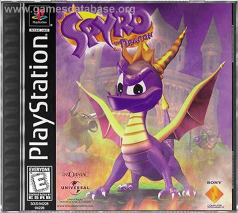 Spyro The Dragon Sony Playstation Games Database