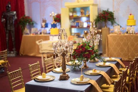 Karas Party Ideas Be Our Guest Beauty And The Beast Birthday Party