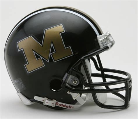 Missouri Tigers Ncaa Riddell Replica Mini Football Helmet