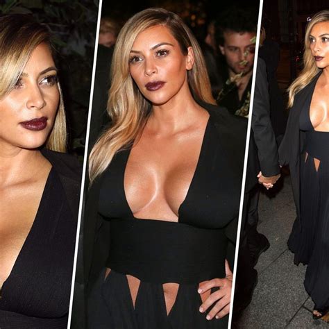 on her final day in paris kim kardashian unleashed her cleavage of defiance