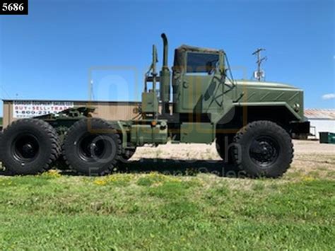 M931 A2 6x6 5 Ton Military Tractor Truck Tr 500 72 Oshkosh Equipment