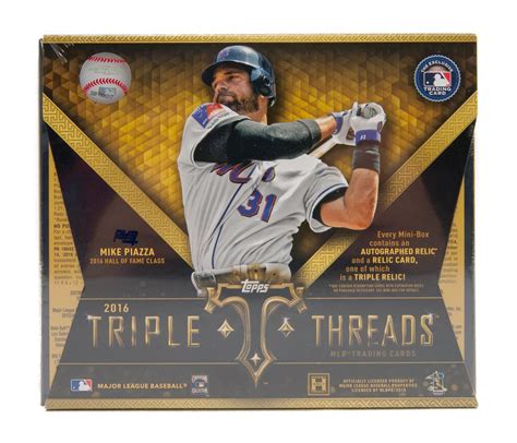 See more ideas about stamped cards, cards handmade, card making. 2016 Topps Triple Threads Baseball Hobby Box | DA Card World
