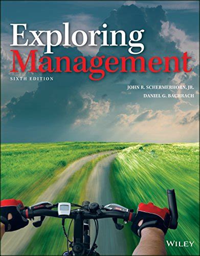 Exploring Management 6th Edition Ebook John R