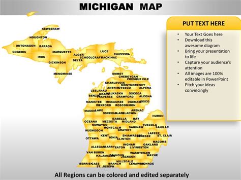University Of Michigan Powerpoint Template