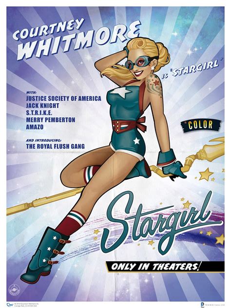 18x24 Dc Comics Bombshell Poster Stargirl