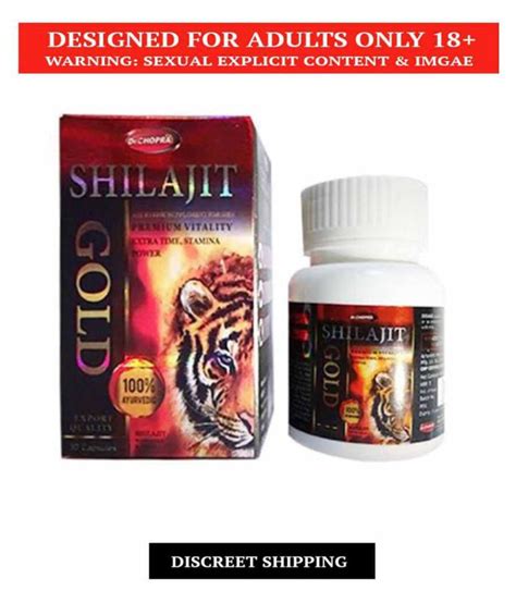 Shilajit Gold Capsule For Men Penis Enlargement And Strong Erection 30 Capsules Buy Shilajit