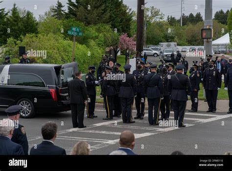 New York Usa 04th May 2021 Funeral Service For Nyc Police Officer Anastasios Tsakos Officer