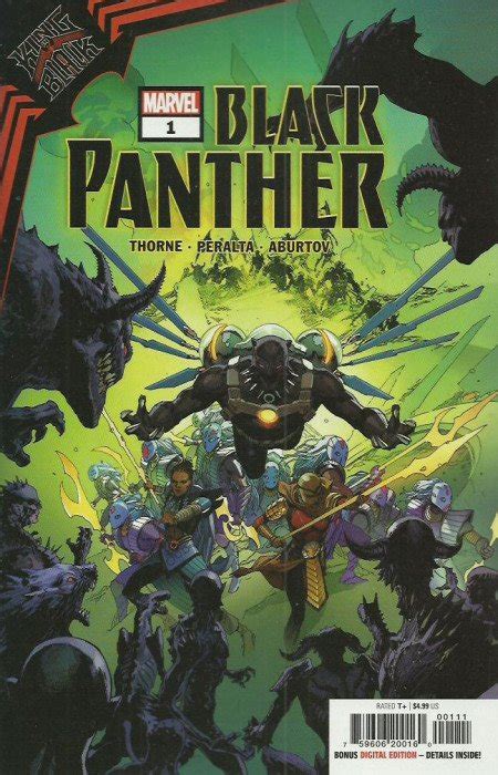King In Black Black Panther 1 Marvel Comics Comic Book Value And