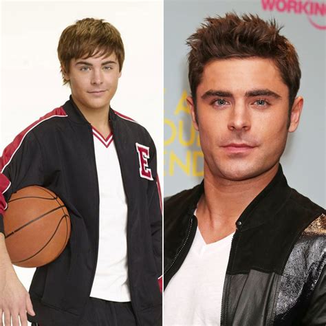 Zac Efron As Troy Bolton High School Musical Where Are They Now