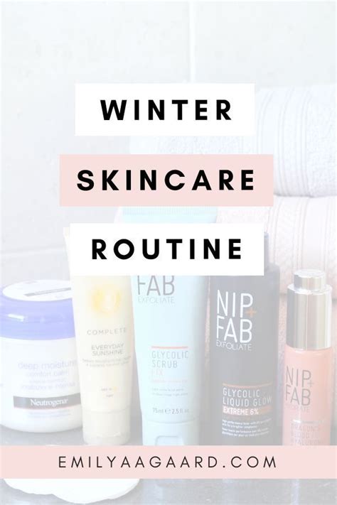 Winter Skincare Routine Blogmas 2018 Day 4 • Emily Aagaard Winter