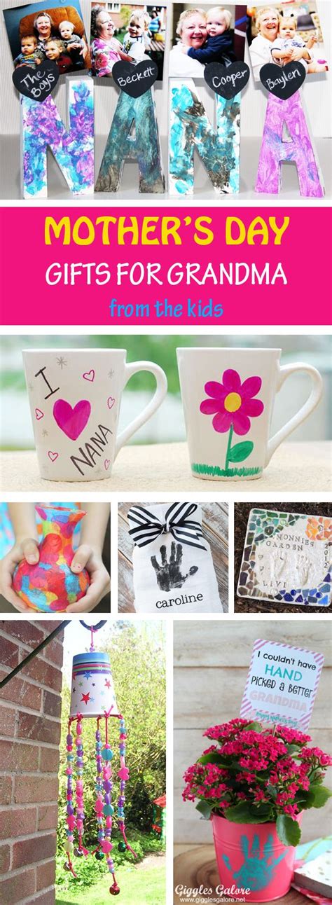 And they are perfect gifts for preschool and toddlers. 25 Mother's Day gifts for grandma from the kids | Diy ...