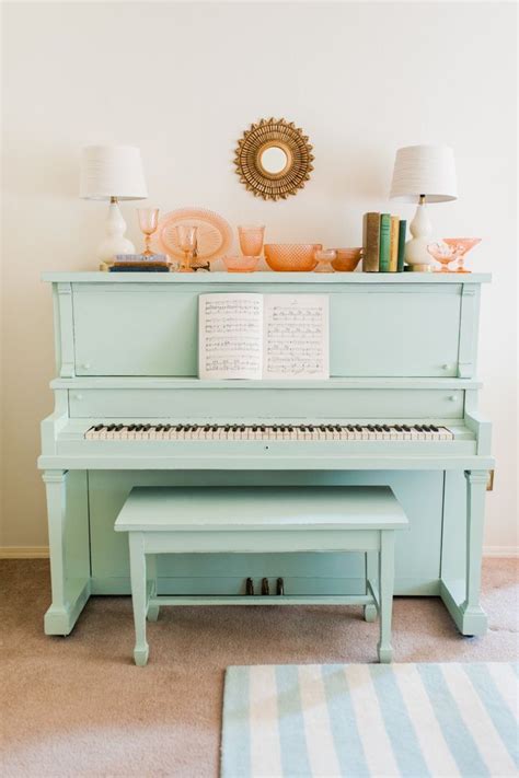 How To Paint A Piano With Chalkpaint Painted Pianos Whimsical Living
