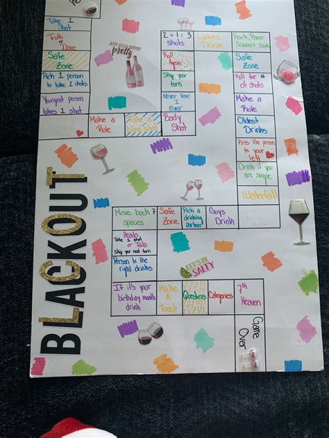 Adult Drinking Board Game Etsy