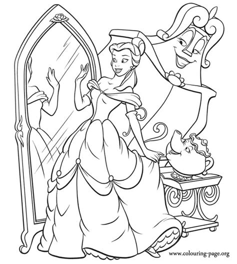 To color line arts will be able to increase the children skill in coloring. Belle Coloring Pages 2017- Dr. Odd