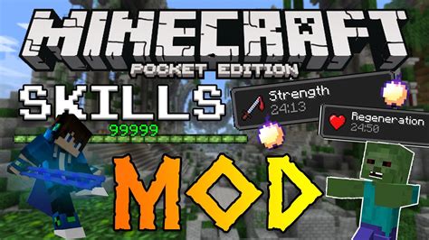 Skills Mod Become A Pvp Master Minecraft Pocket Edition Youtube