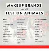 Photos of Makeup Tested On Animals