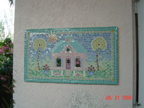 Mosaic House Picture Mosaic Artwork Mosaic House Mosaic